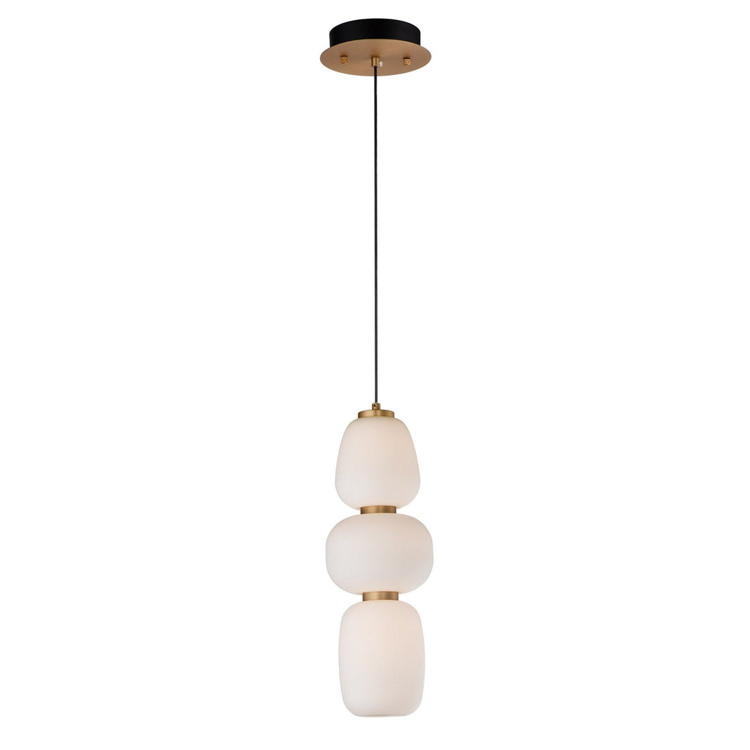 ET2 by Maxim Soji E25067-92BKGLD Pendant Light - Black / Gold