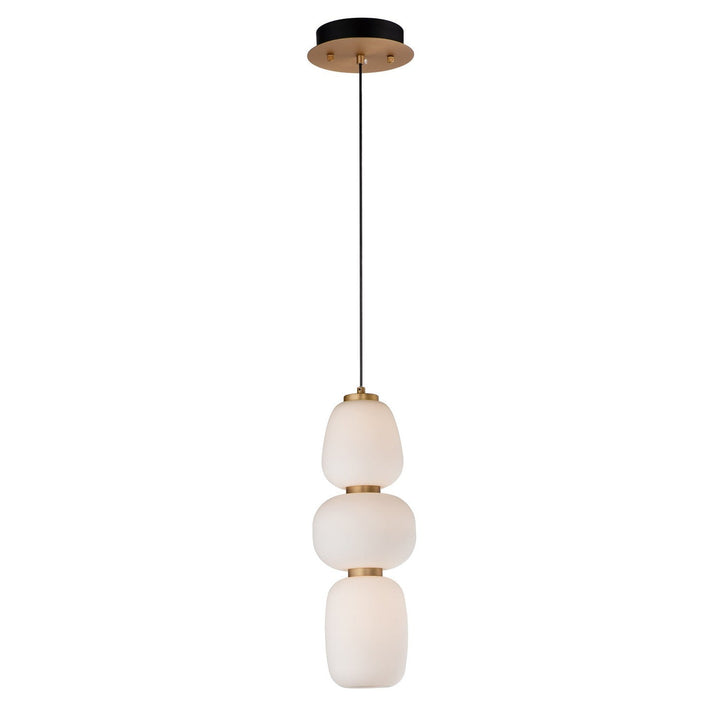 ET2 by Maxim Soji E25067-92BKGLD Pendant Light - Black / Gold