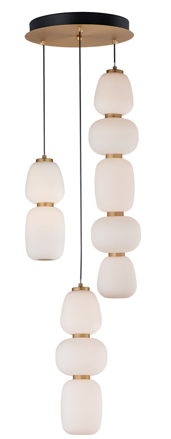 ET2 by Maxim Soji E25069-92BKGLD Pendant Light - Black / Gold