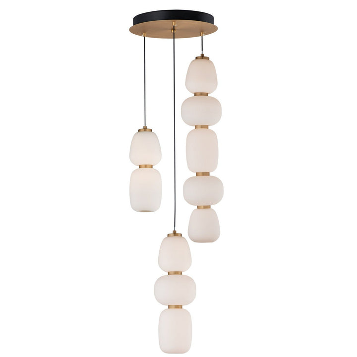 ET2 by Maxim Soji E25069-92BKGLD Pendant Light - Black / Gold