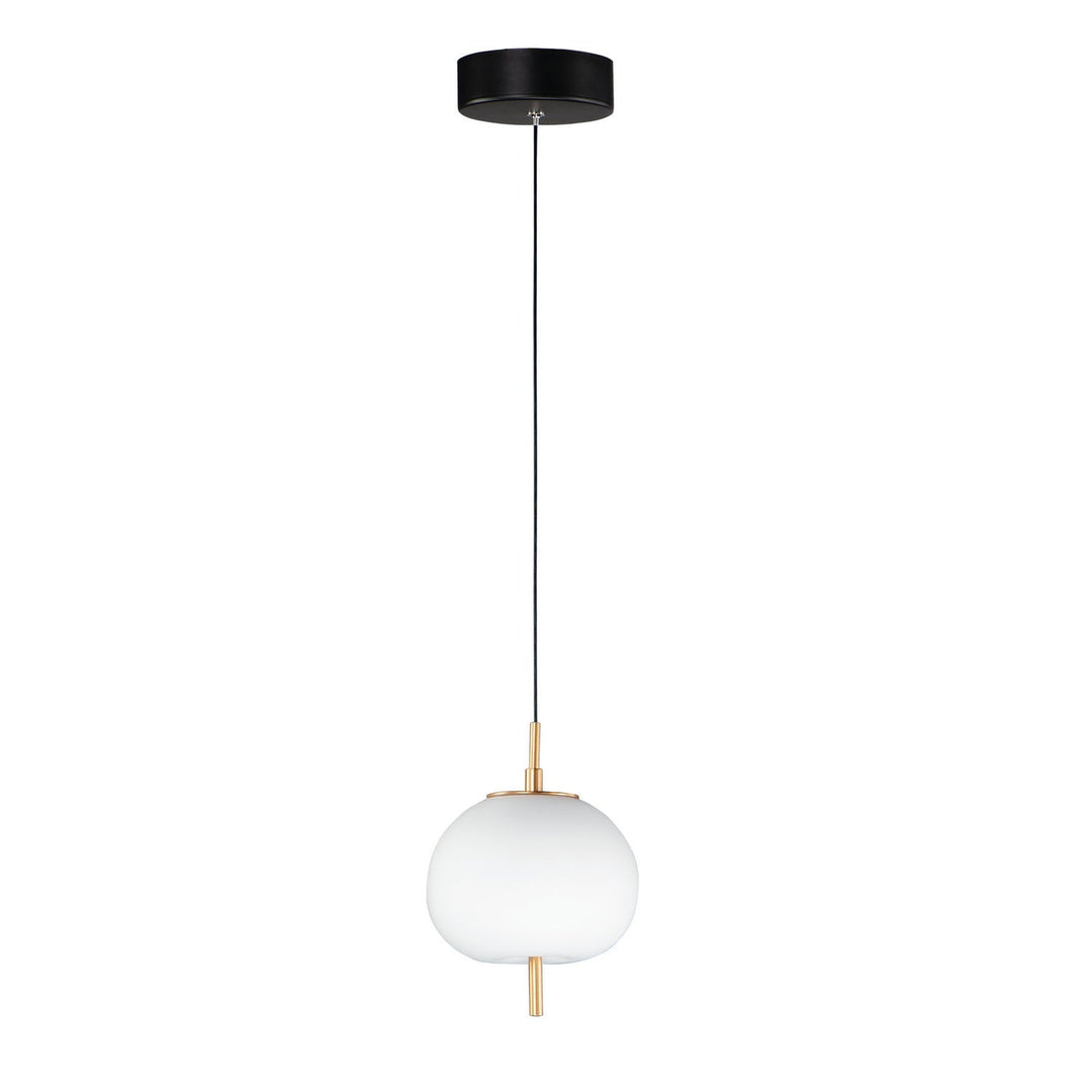 ET2 by Maxim Quest E25111-92BKGLD Pendant Light - Black / Gold