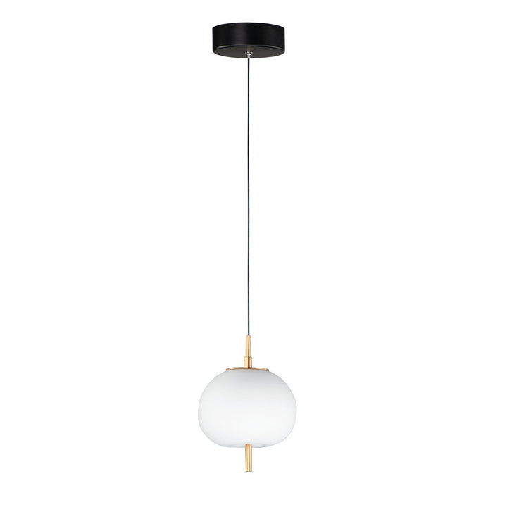 ET2 by Maxim Quest E25111-92BKGLD Pendant Light - Black / Gold