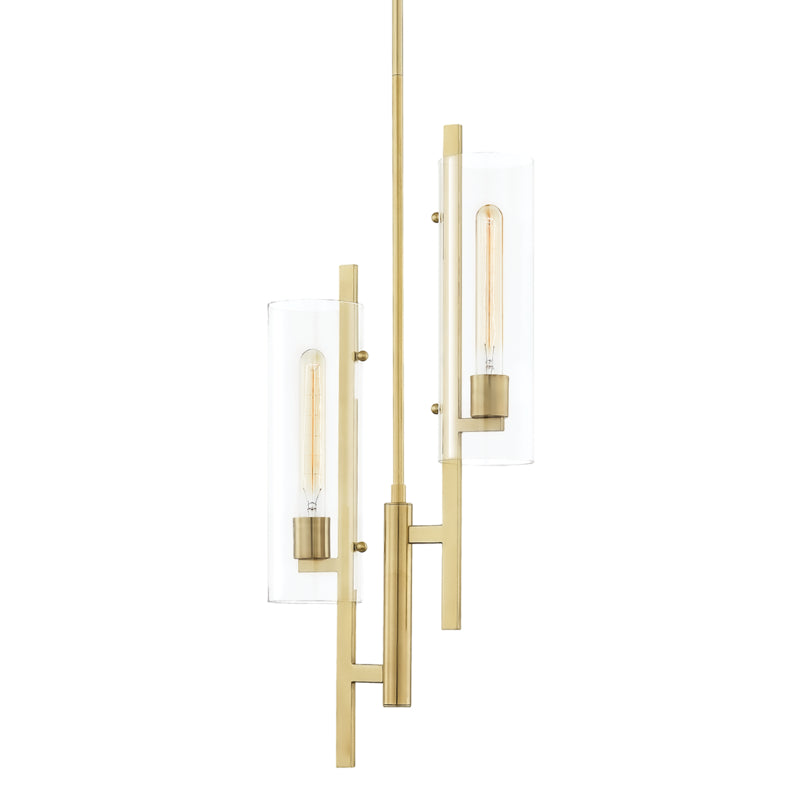 Mitzi Ariel H326702-AGB Wall Sconce Light - Aged Brass