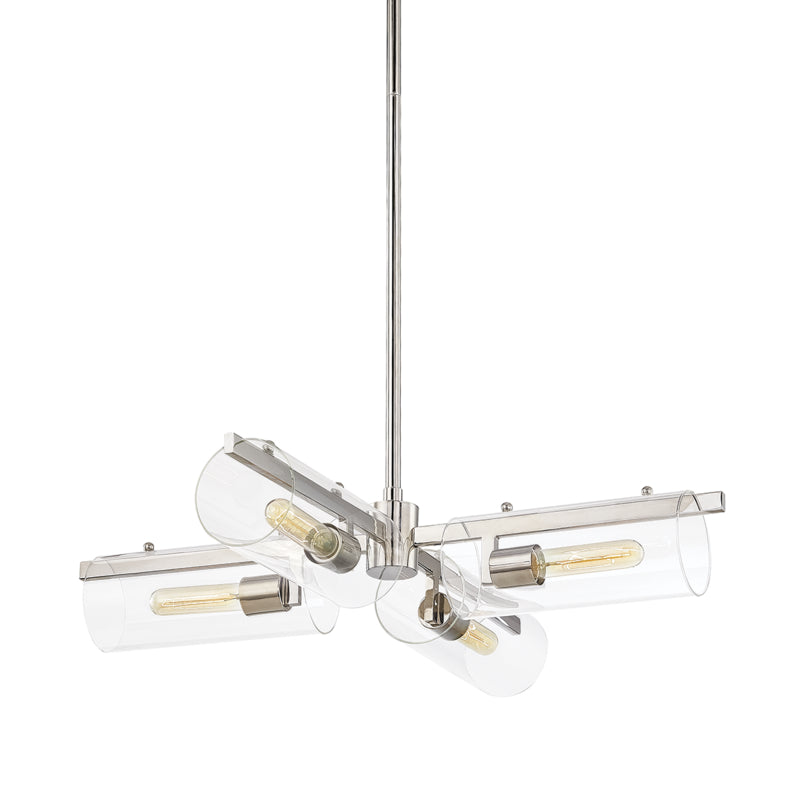 Mitzi Ariel H326804-PN Chandelier Light - Polished Nickel