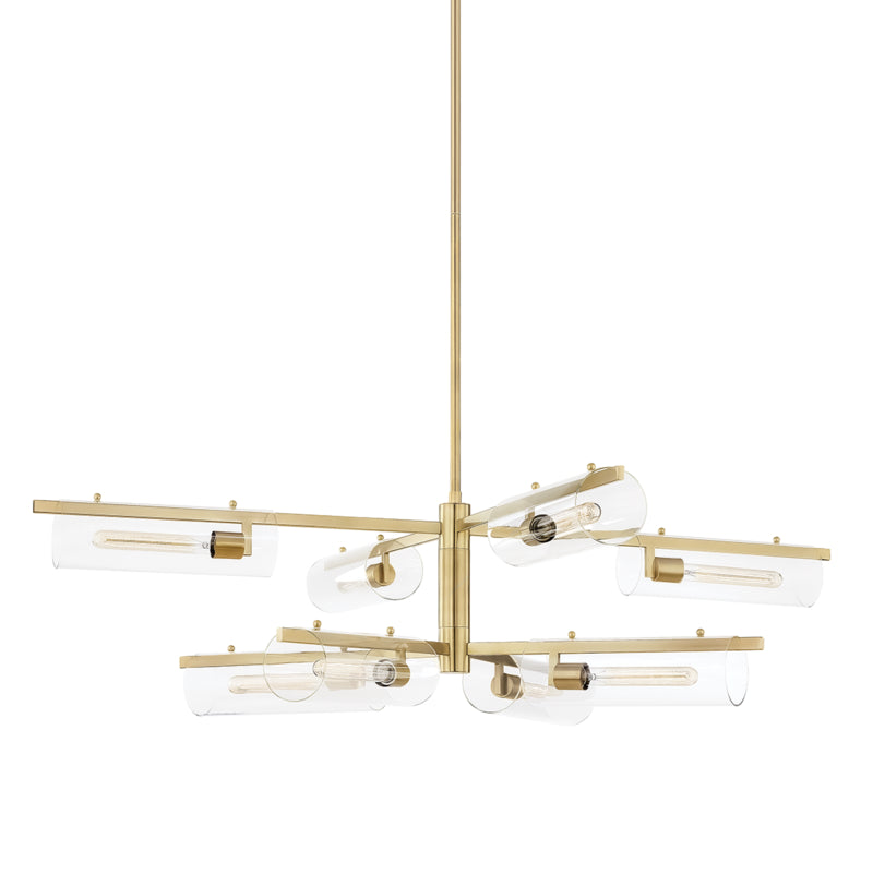 Mitzi Ariel H326808-AGB Chandelier Light - Aged Brass