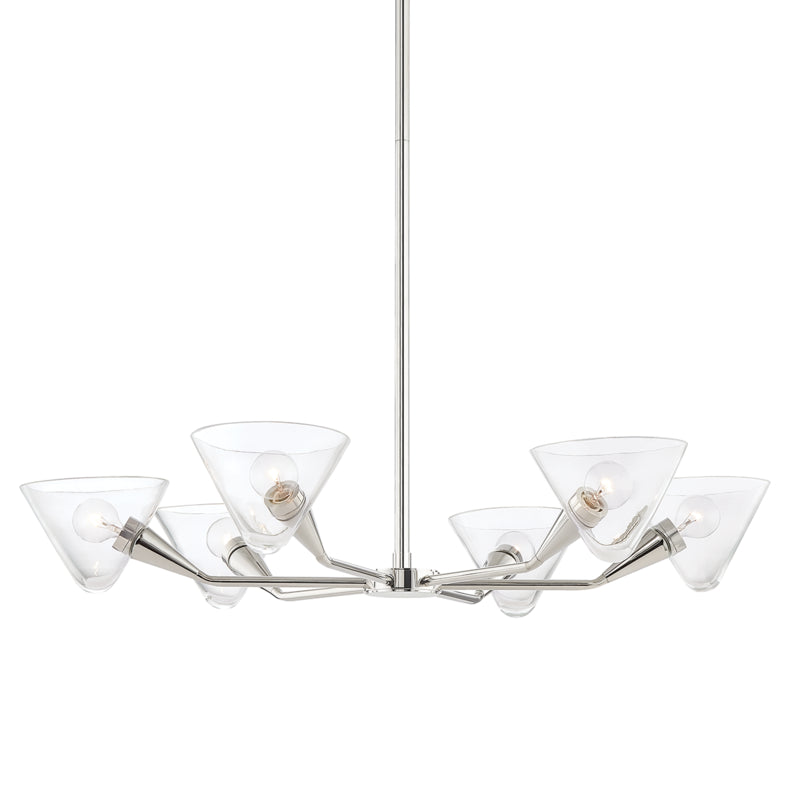 Mitzi Isabella H327806-PN Chandelier Light - Polished Nickel