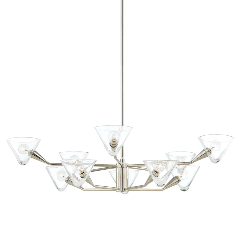 Mitzi Isabella H327810-PN Chandelier Light - Polished Nickel