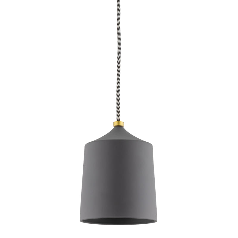 Mitzi Megan H339701-AGB/MB Pendant Light - Aged Brass/Matte Black