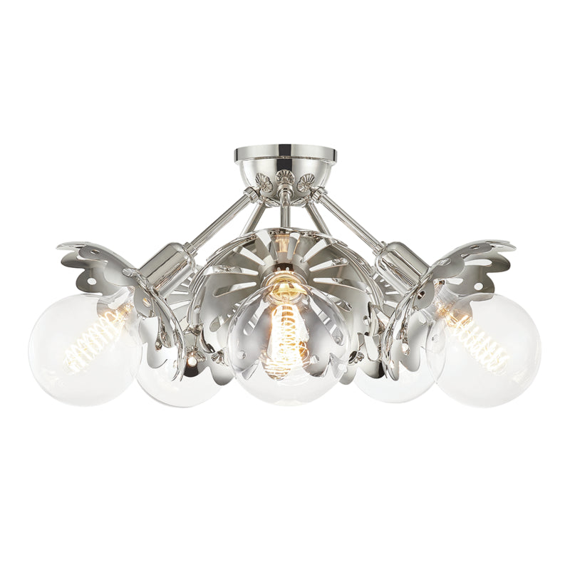 Mitzi Alyssa H353605-PN Ceiling Light - Polished Nickel