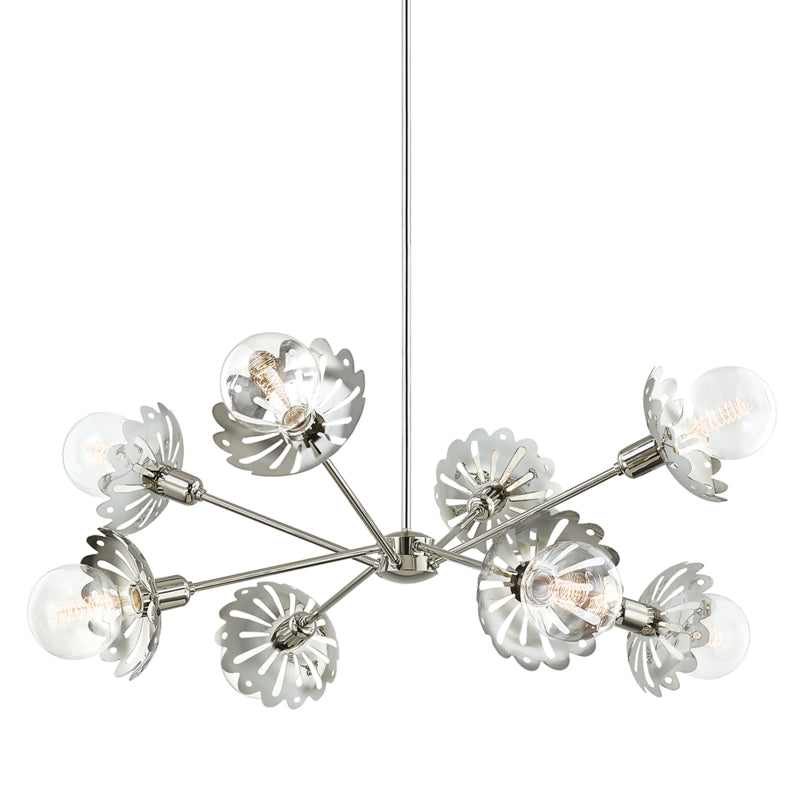 Mitzi Alyssa H353808-PN Chandelier Light - Polished Nickel