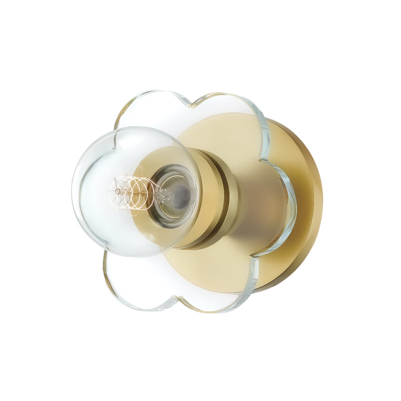 Mitzi Alexa H357101-AGB Wall Sconce Light - Aged Brass