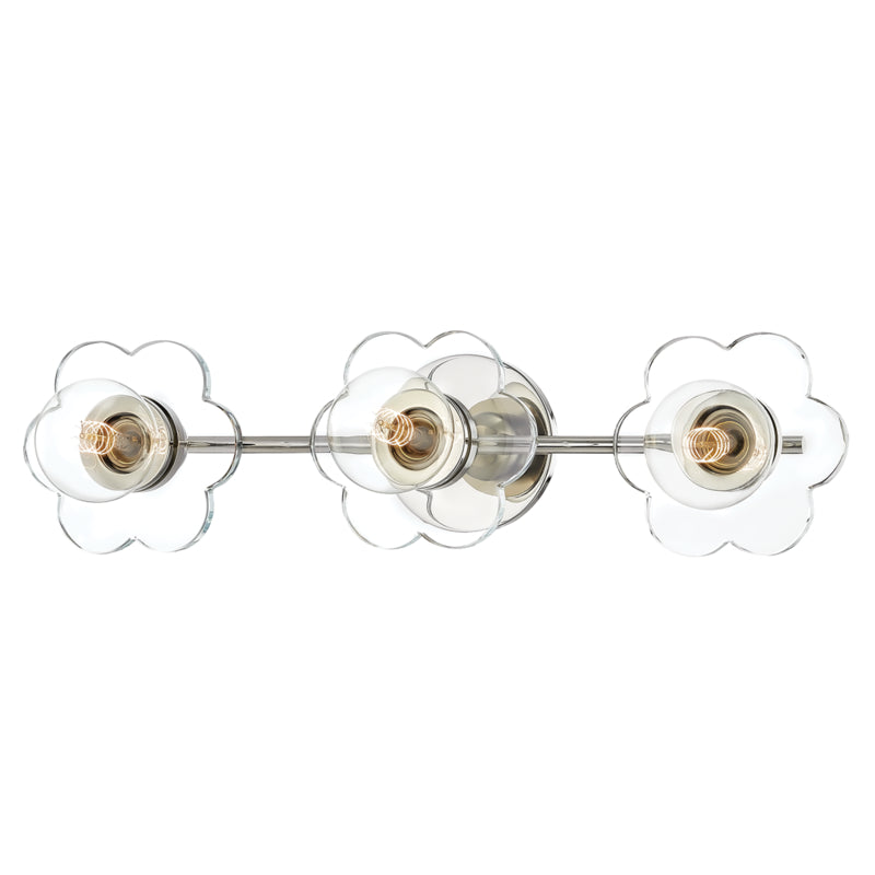 Mitzi Alexa H357303-PN Bath Vanity Light 22 in. wide - Polished Nickel