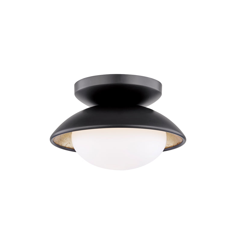 Mitzi Cadence H368601S-BLK/GL Ceiling Light - Black Lustro/Gold Leaf Combo