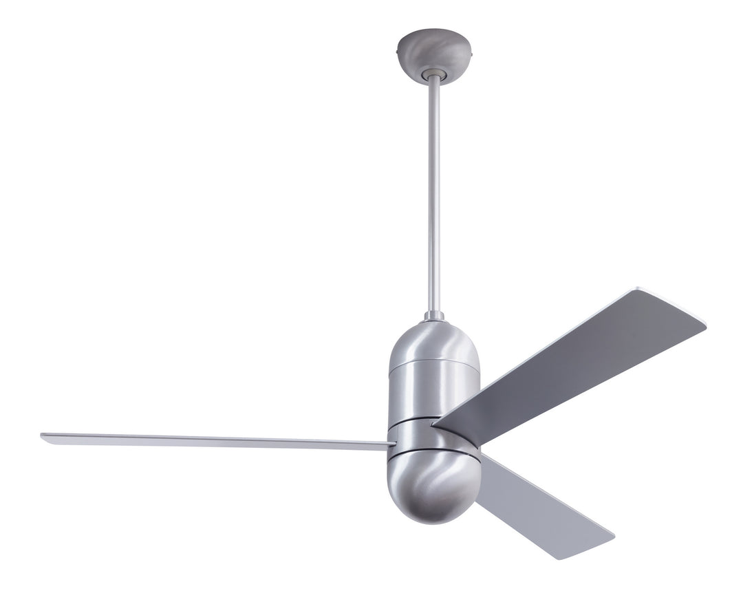 Modern Fan Company Cirrus DC CIR-BA-50-AL-NL-CC Ceiling Fan - Brushed Aluminum, Aluminum/