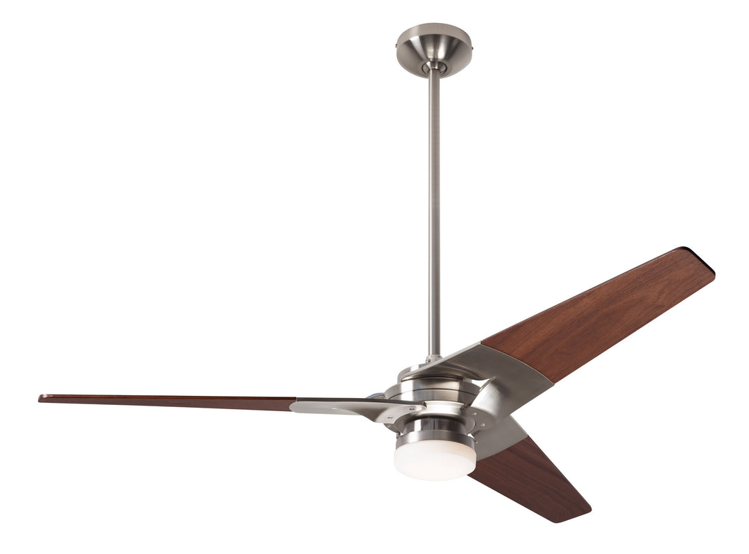 Modern Fan Company Torsion TOR-BN-52-MG-271-002 Ceiling Fan 52 - Bright Nickel, Mahogany/