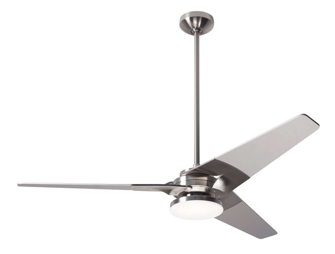 Modern Fan Company Torsion TOR-BN-52-NK-272-002 Ceiling Fan - Bright Nickel, Nickel/