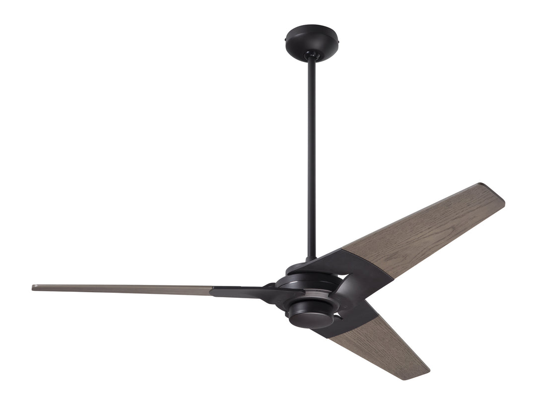 Modern Fan Company Torsion TOR-DB-52-GY-NL-001 Ceiling Fan - Dark Bronze, Graywash/