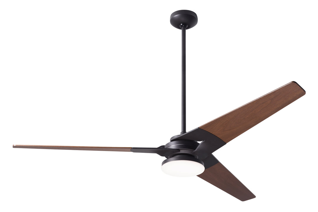 Modern Fan Company Torsion TOR-DB-62-MG-272-002 Ceiling Fan - Dark Bronze, Mahogany/