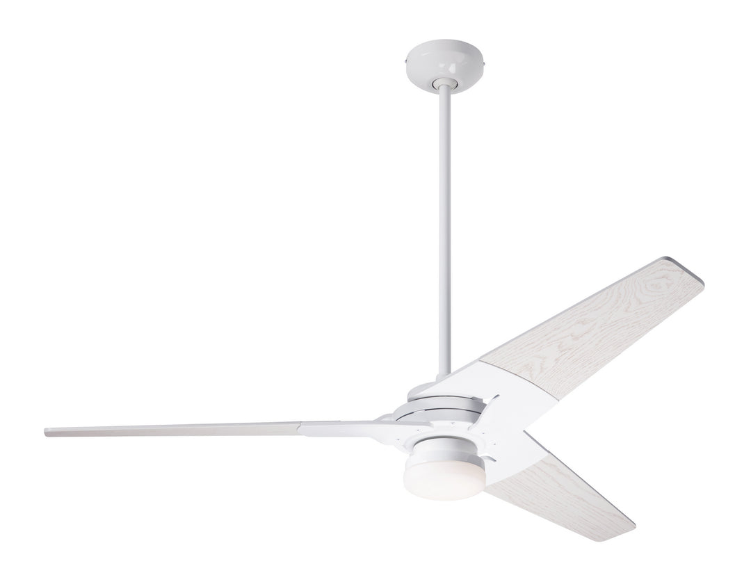 Modern Fan Company Torsion TOR-GW-52-WW-271-002 Ceiling Fan - Gloss White, Whitewash/