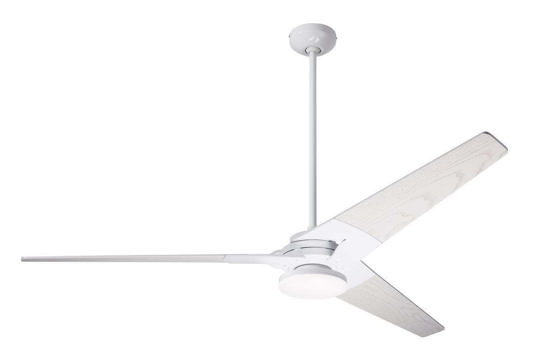 Modern Fan Company Torsion TOR-GW-62-WW-272-002 Ceiling Fan - Gloss White, Whitewash/