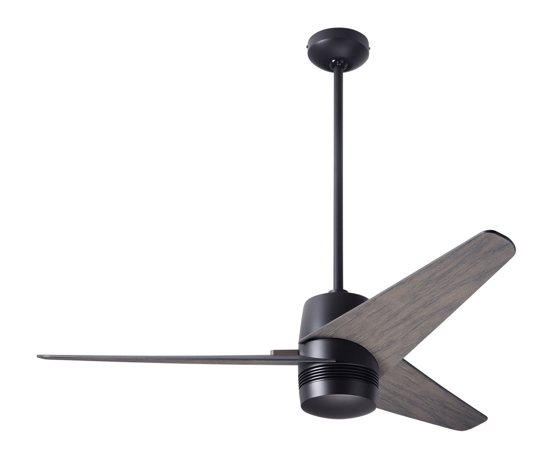 Modern Fan Company Velo DC VEL-DB-48-GY-NL-CC Ceiling Fan - Dark Bronze, Graywash/