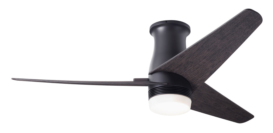 Modern Fan Company Velo Flush DC VEL-FM-DB-48-EB-853-WC Ceiling Fan - Dark Bronze, Ebony/