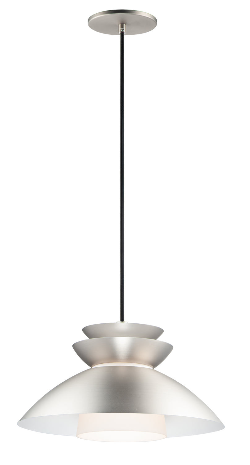 Maxim Nordic 11359WTBP Pendant Light - Brushed Platinum