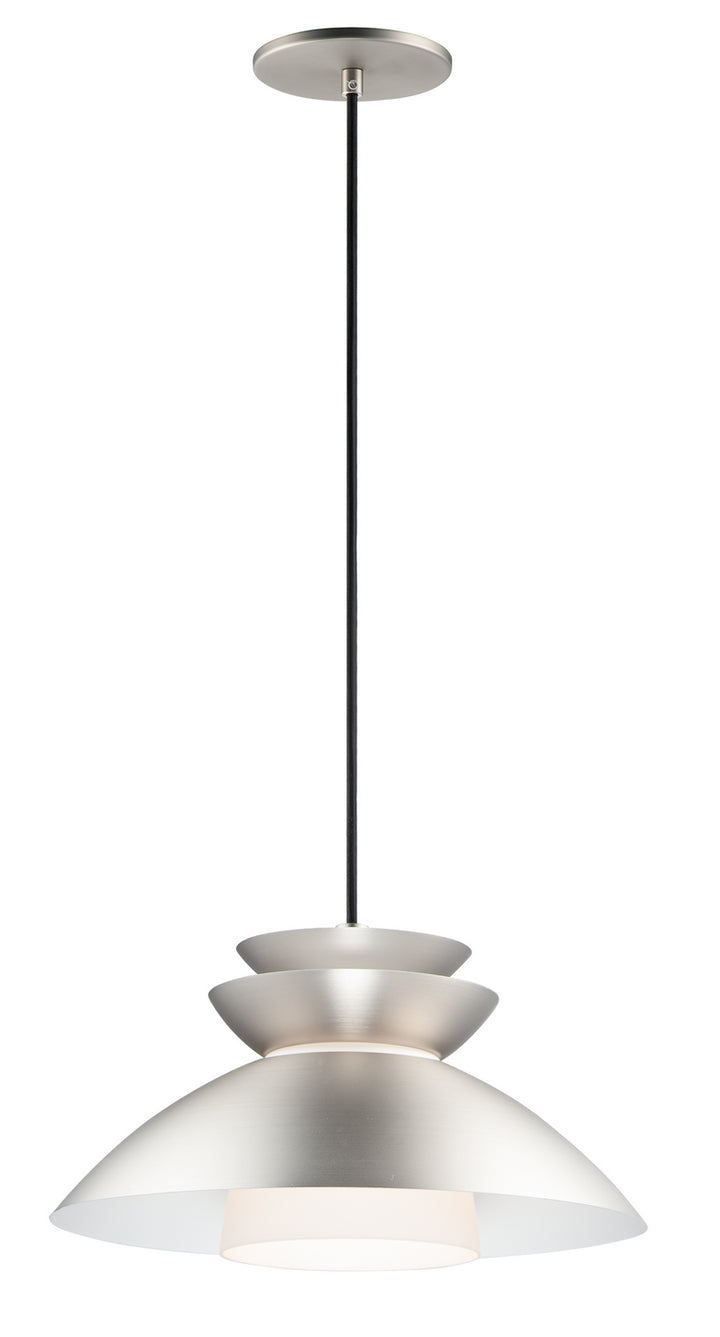 Maxim Nordic 11359WTBP Pendant Light - Brushed Platinum