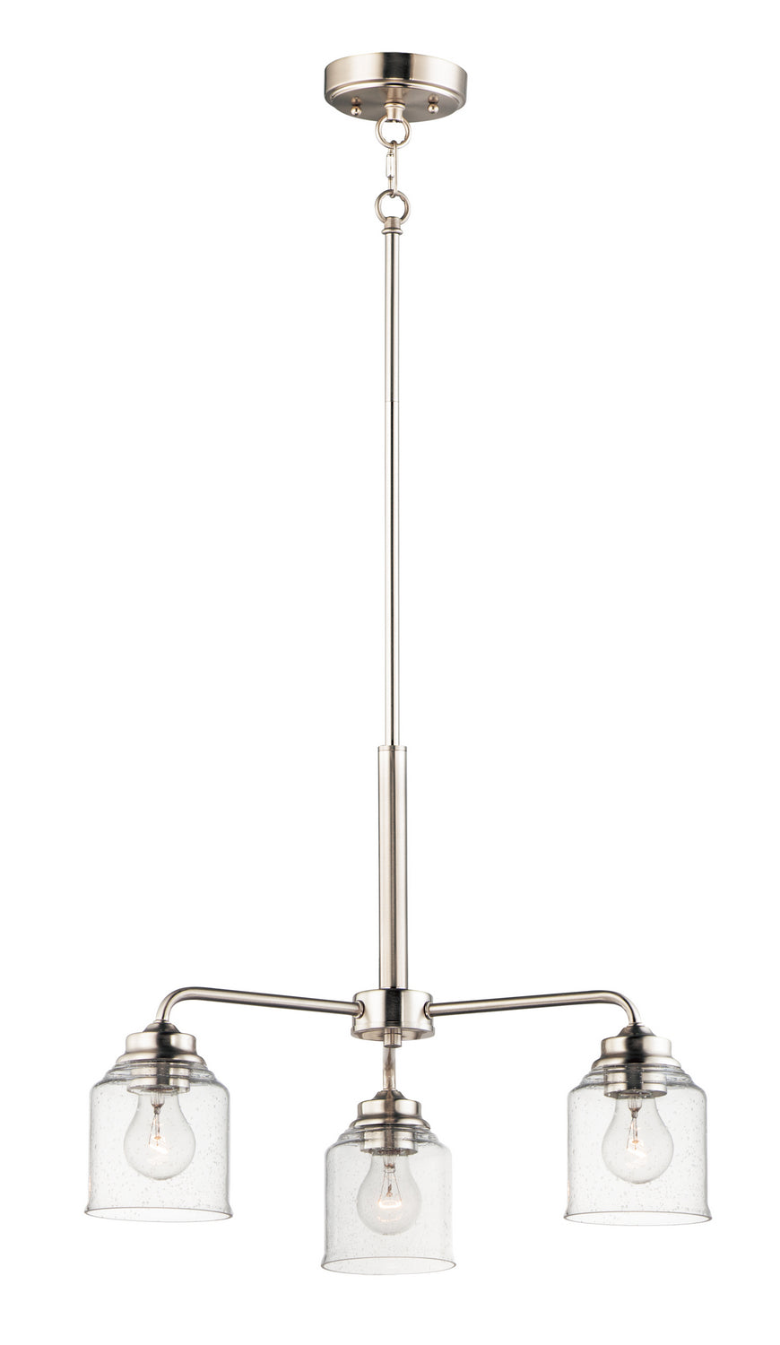 Maxim Acadia 12260CDSN Chandelier Light - Satin Nickel