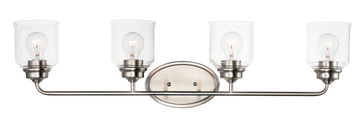 Maxim Acadia 12264CDSN Bath Vanity Light 35 in. wide - Satin Nickel
