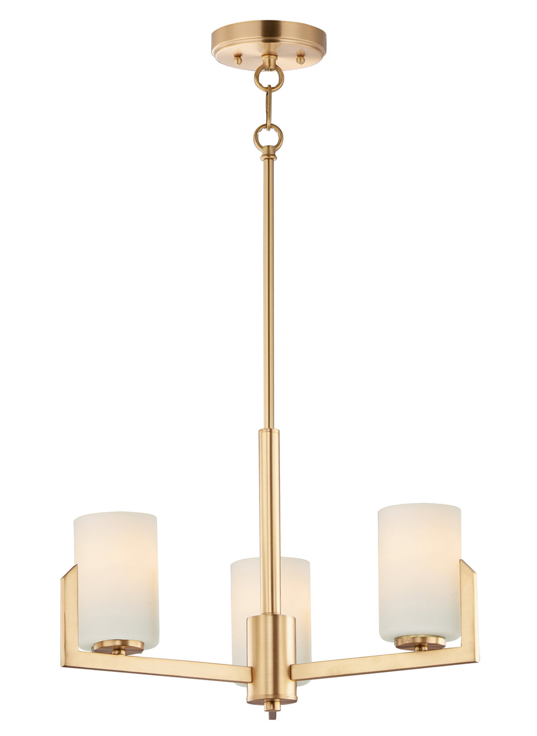 Maxim Dart 21285SWSBR Chandelier Light - Satin Brass