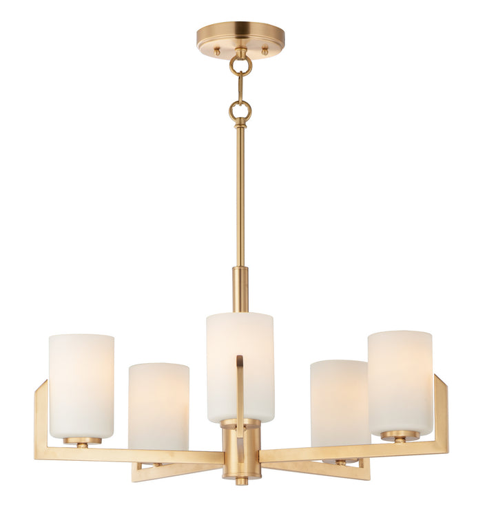 Maxim Dart 21286SWSBR Chandelier Light - Satin Brass