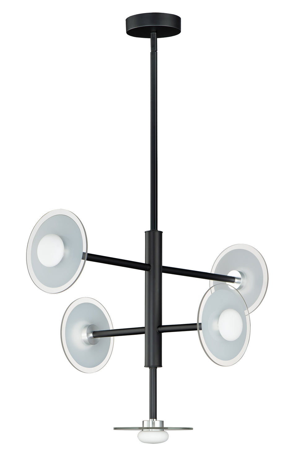Maxim Helio 24765FTSWBK Chandelier Light - Black