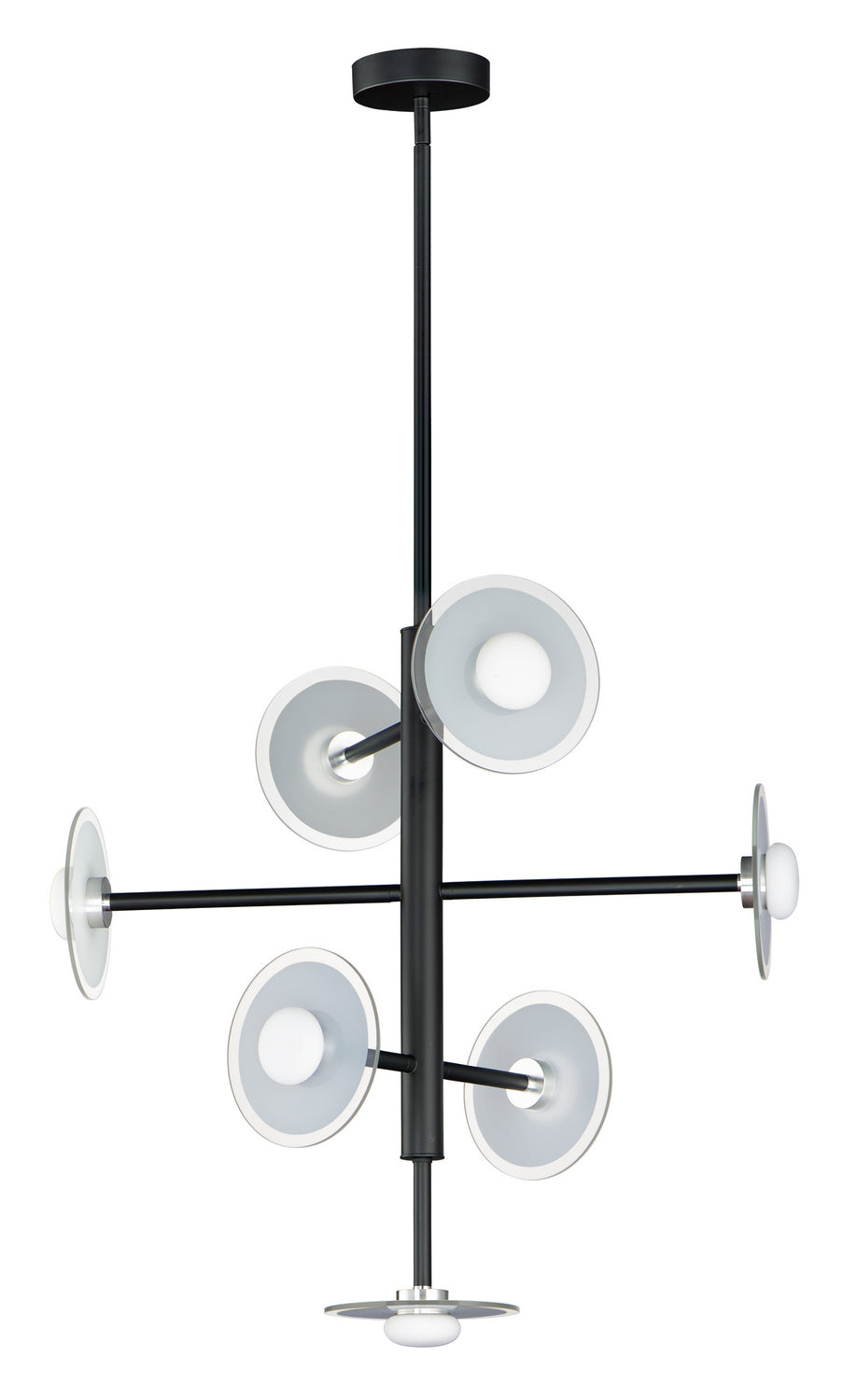 Maxim Helio 24767FTSWBK Chandelier Light - Black