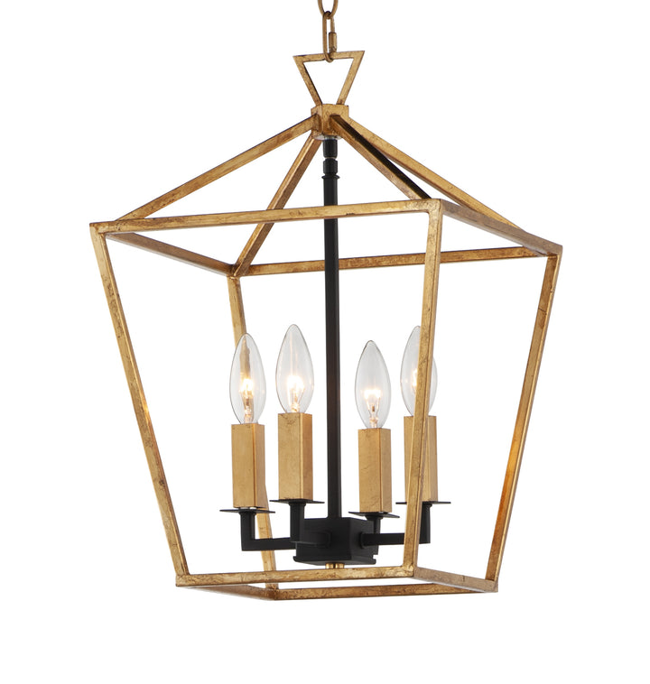 Maxim Abode 25152GLTXB Pendant Light - Gold Leaf / Textured Black