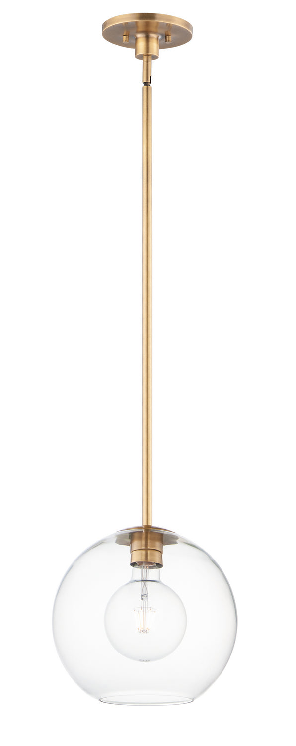Maxim Branch 38419CLNAB Pendant Light - Natural Aged Brass