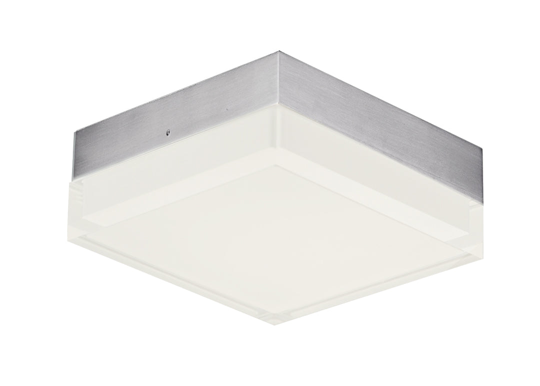 Maxim Lighting 57686CLFTSN  Illuminaire Ii Utility Light Satin Nickel