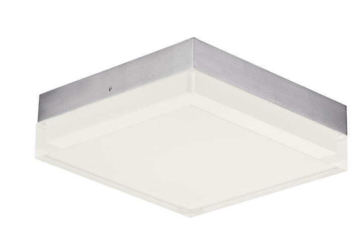 Maxim Lighting 57687CLFTSN  Illuminaire Ii Utility Light Satin Nickel