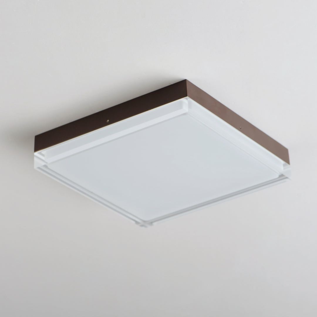 Maxim Lighting 57688CLFTBZ Illuminaire Ii Led Flush Mount Utility Light Bronze / Dark