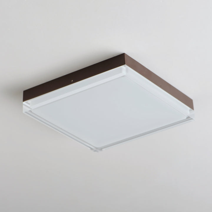 Maxim Lighting 57688CLFTBZ Illuminaire Ii Led Flush Mount Utility Light Bronze / Dark