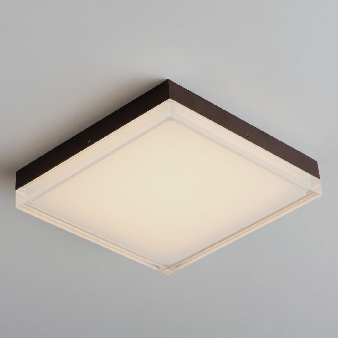 Maxim Lighting 57688CLFTBZ Illuminaire Ii Led Flush Mount Utility Light Bronze / Dark