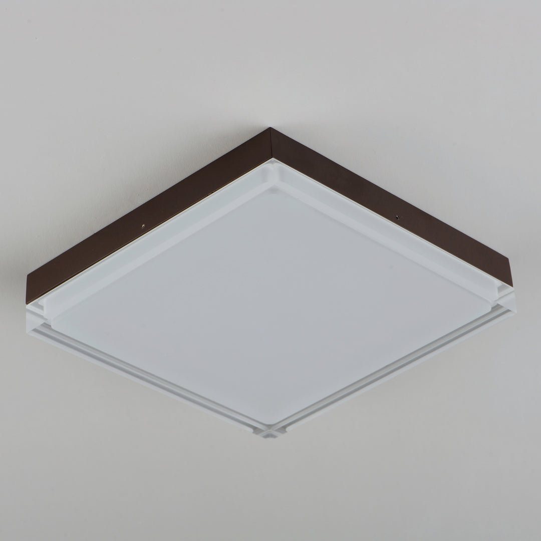 Maxim Lighting 57688CLFTBZ Illuminaire Ii Led Flush Mount Utility Light Bronze / Dark