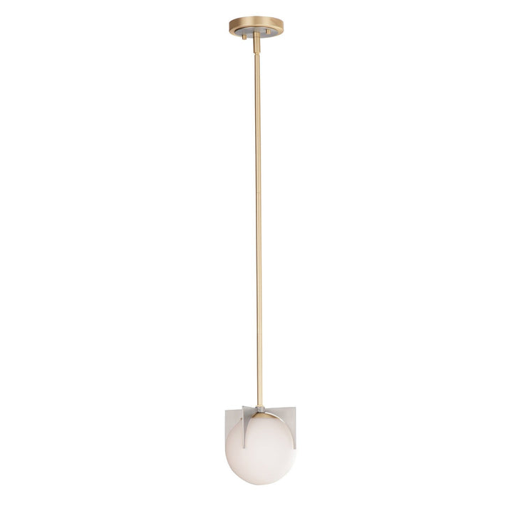 Maxim Finn 92470SWSBRBP Pendant Light - Satin Brass / Brushed Platinum