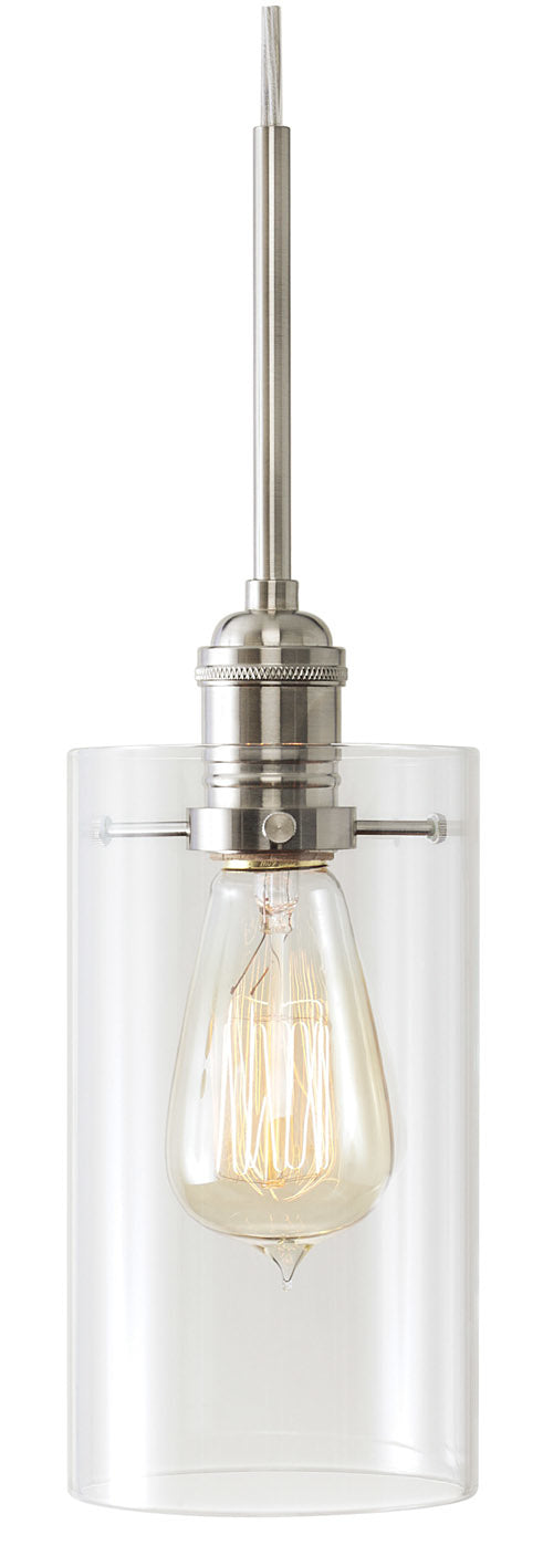 Stone Retro Cylinder PD179CRPNRTL6B Pendant Light - Polished Nickel