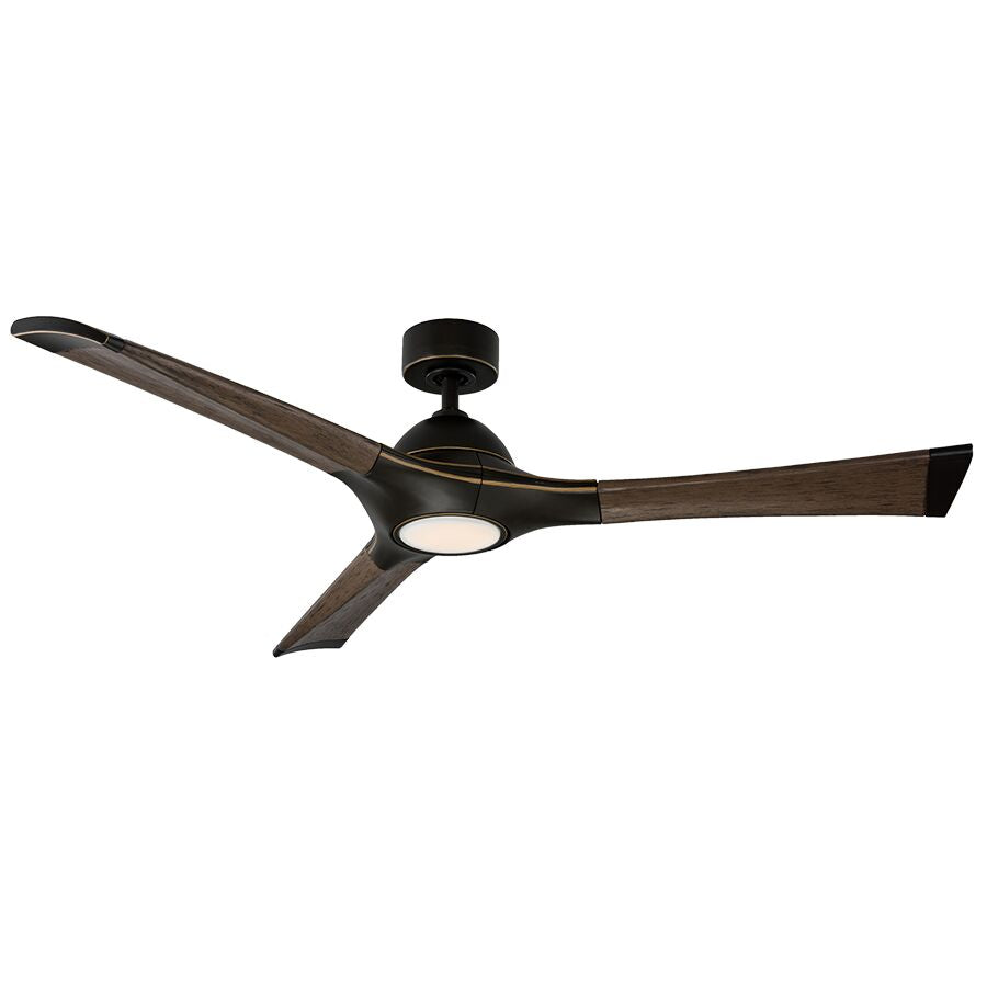 Modern Forms Fan Woody FR-W1814-60L27BZDW Ceiling Fan 60 - Bronze/Dark Walnut, Dark Walnut/