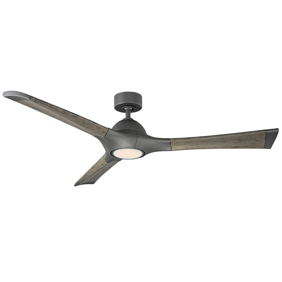 Modern Forms Fan Woody FR-W1814-60L35GHWG Ceiling Fan 60 - Graphite/Weathered Gray, Weathered Gray/