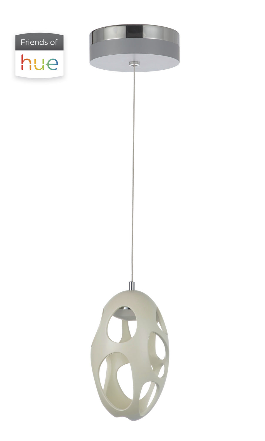 Craftmade Ovale 47991-W-HUE Pendant Light - White