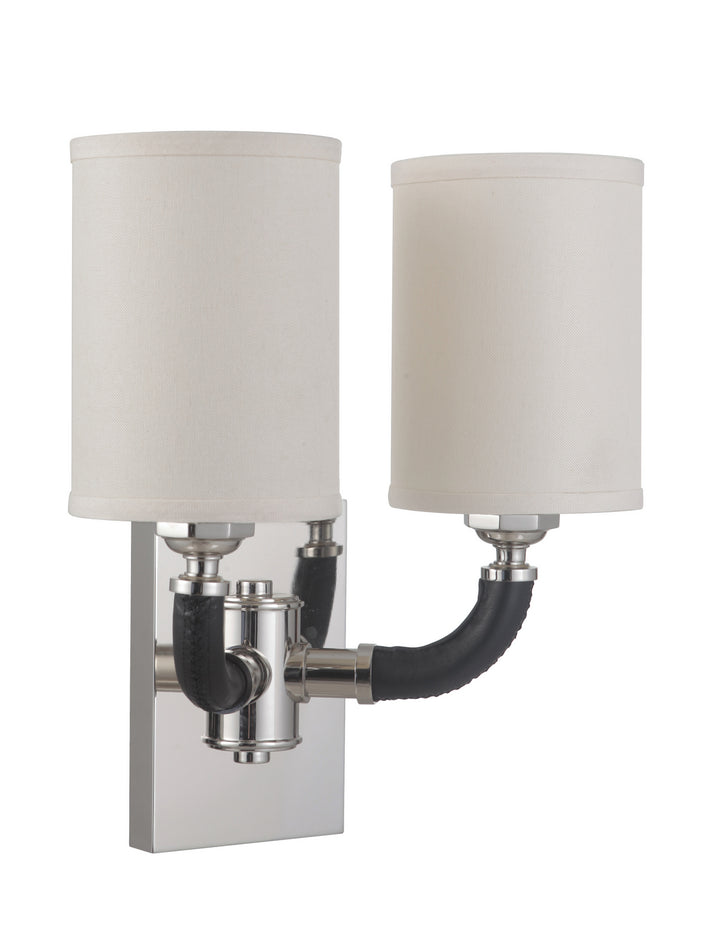 Craftmade Huxley 48162-PLN Wall Sconce Light - Polished Nickel
