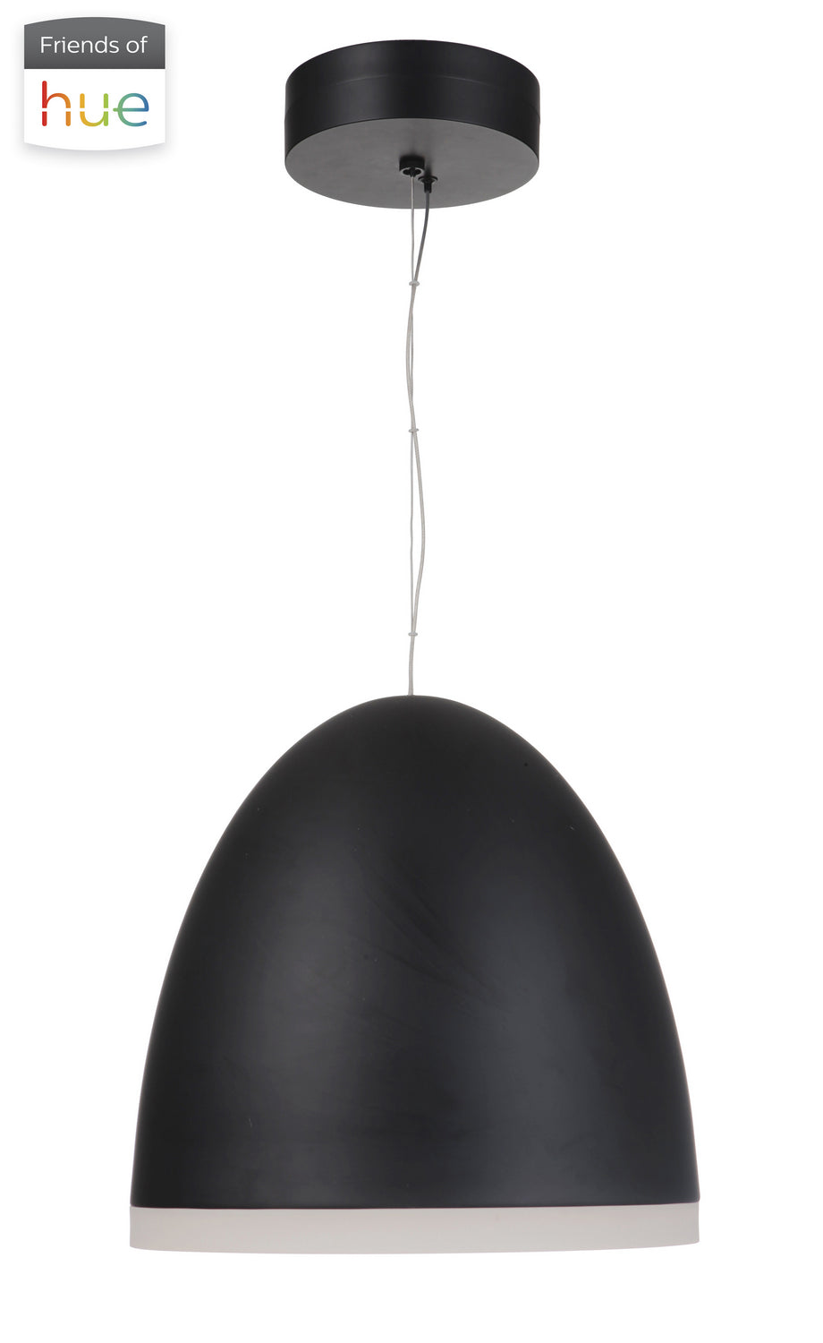 Craftmade Studio 51190-FB-HUE Pendant Light - Flat Black