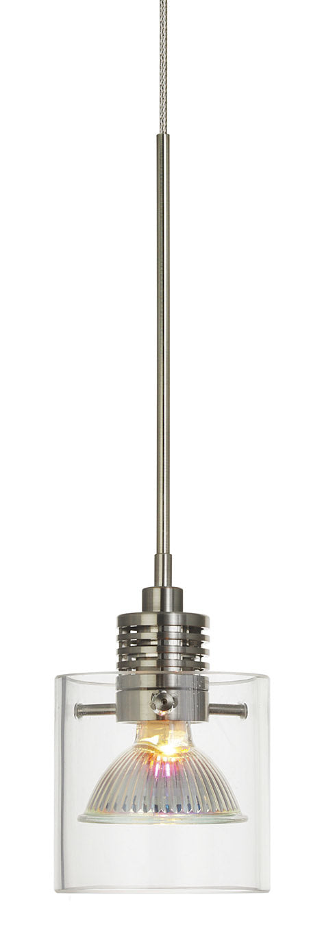 Stone Action PD205CRSNM3R Pendant Light - Satin Nickel